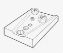 Kalibrieren, Sortieren — Illustration der UNI-MASZ-Anwendungskategorie